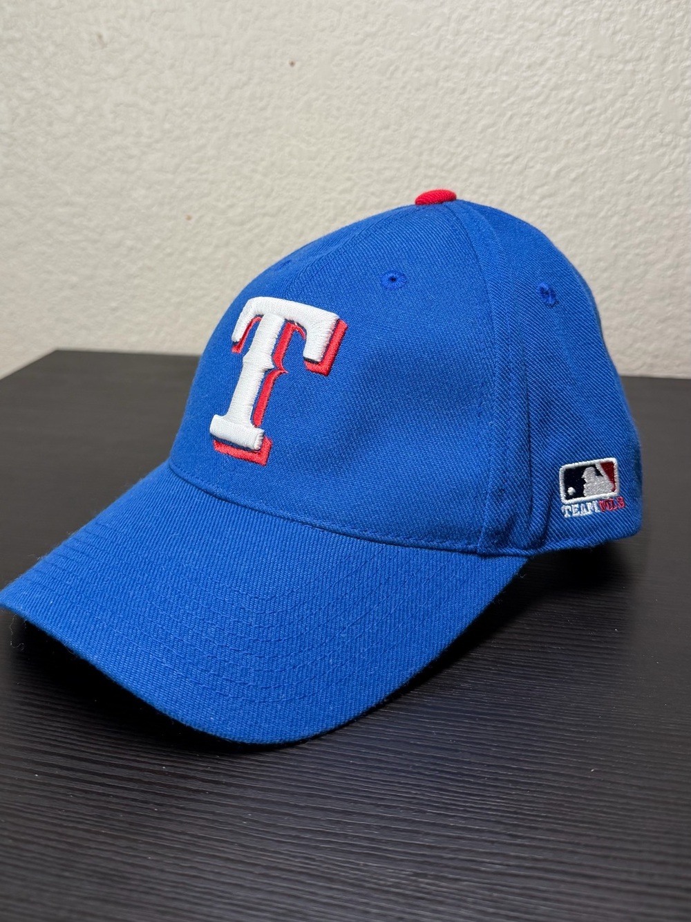 MLB Texas Rangers Kids Royal Blue Cap with Red Accent